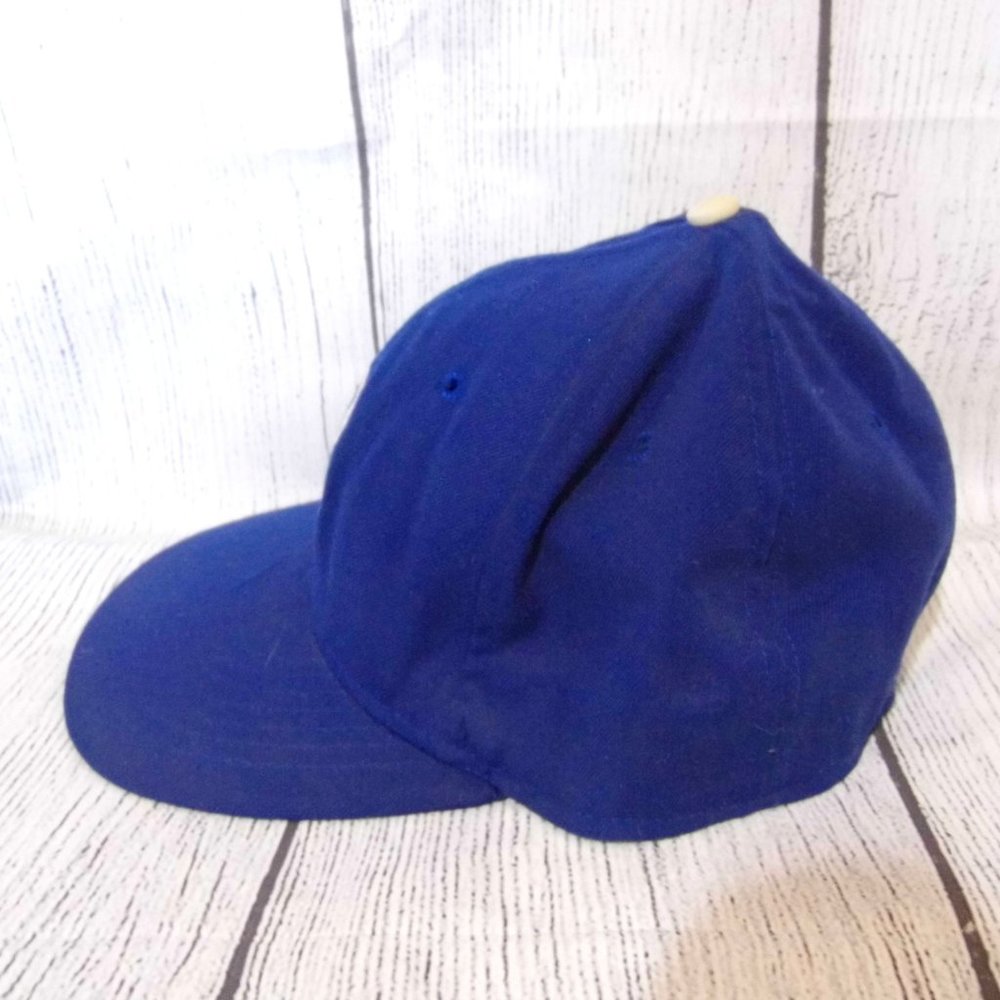 Brooklyn Dodgers Vintage Blue Cooperstown MLB Baseball Hat Size 7 1/4 - Picture 2 of 7